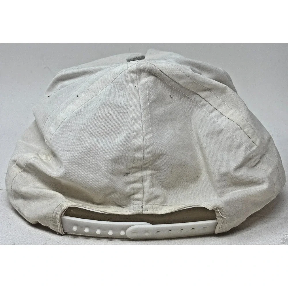 Vintage Little Lakes Coach Little League Snapback Hat White Baseball Cap